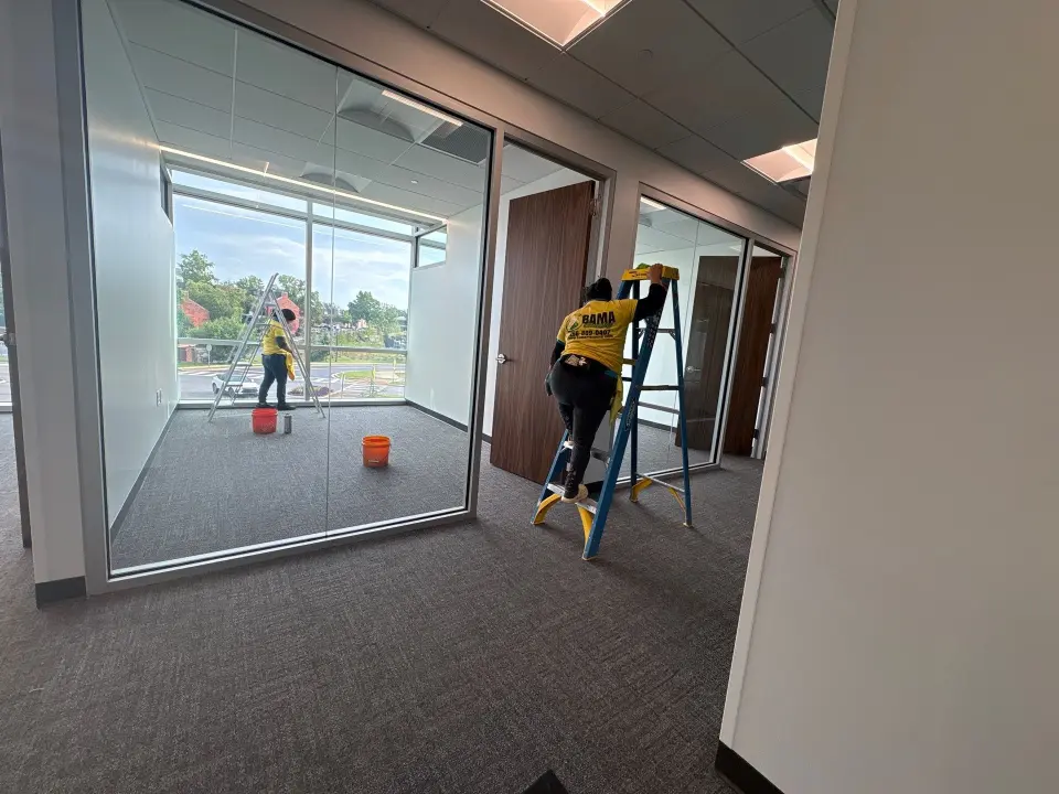 Comprehensive office janitorial services ensuring a spotless and productive workspace