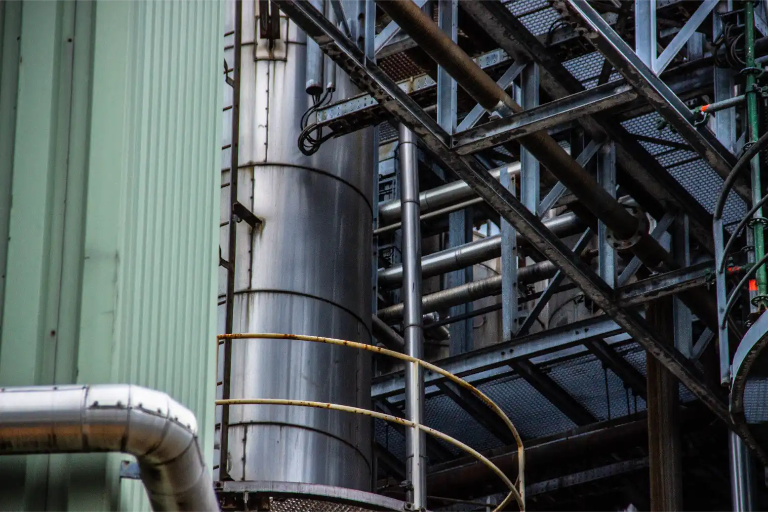 Interior of an industrial facility in Huntsville, AL