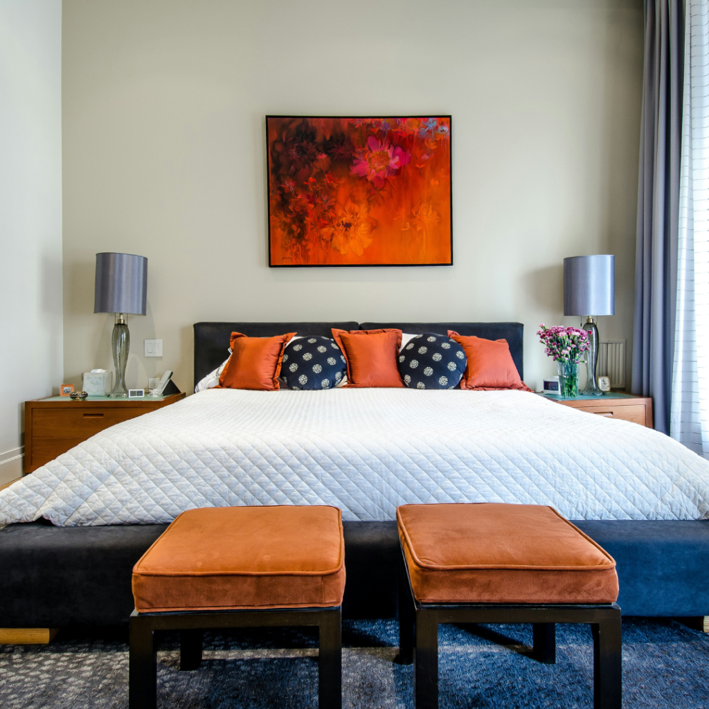 bedroom cleaning