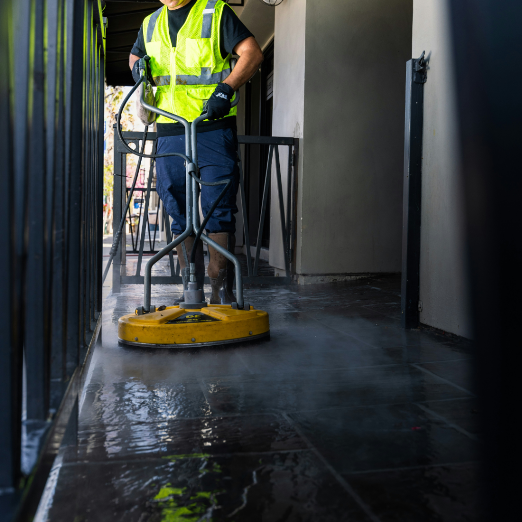 pressure washing
