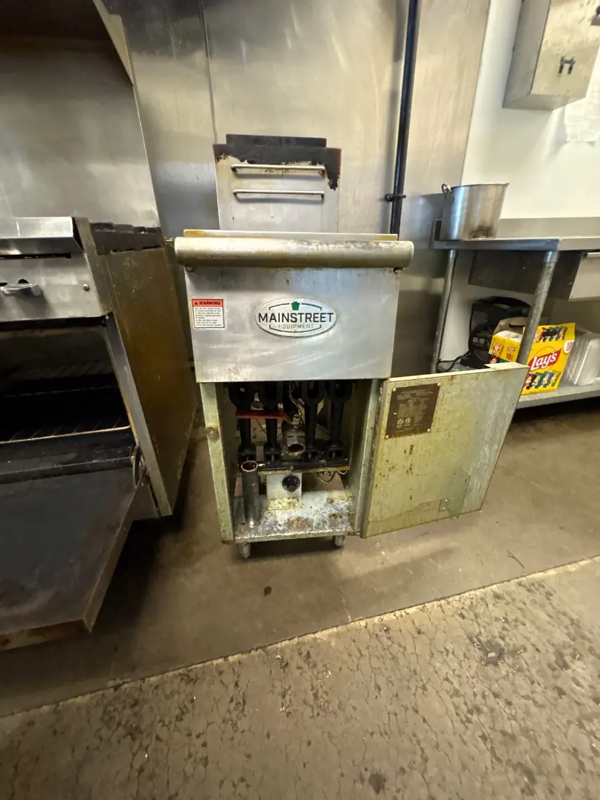 Cleaned and polished retail or commercial area