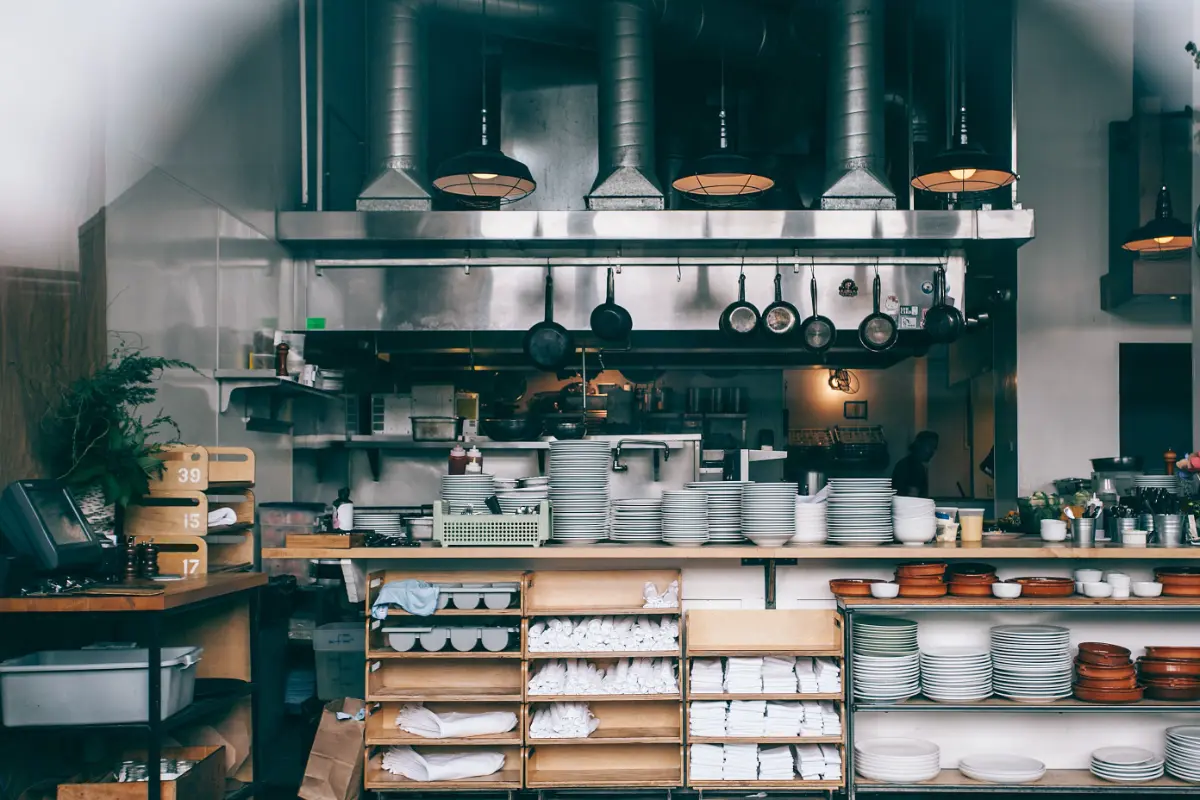 Buffet restaurant kitchen hood cleaned by Mid City Commercial Cleaning in Huntsville, AL