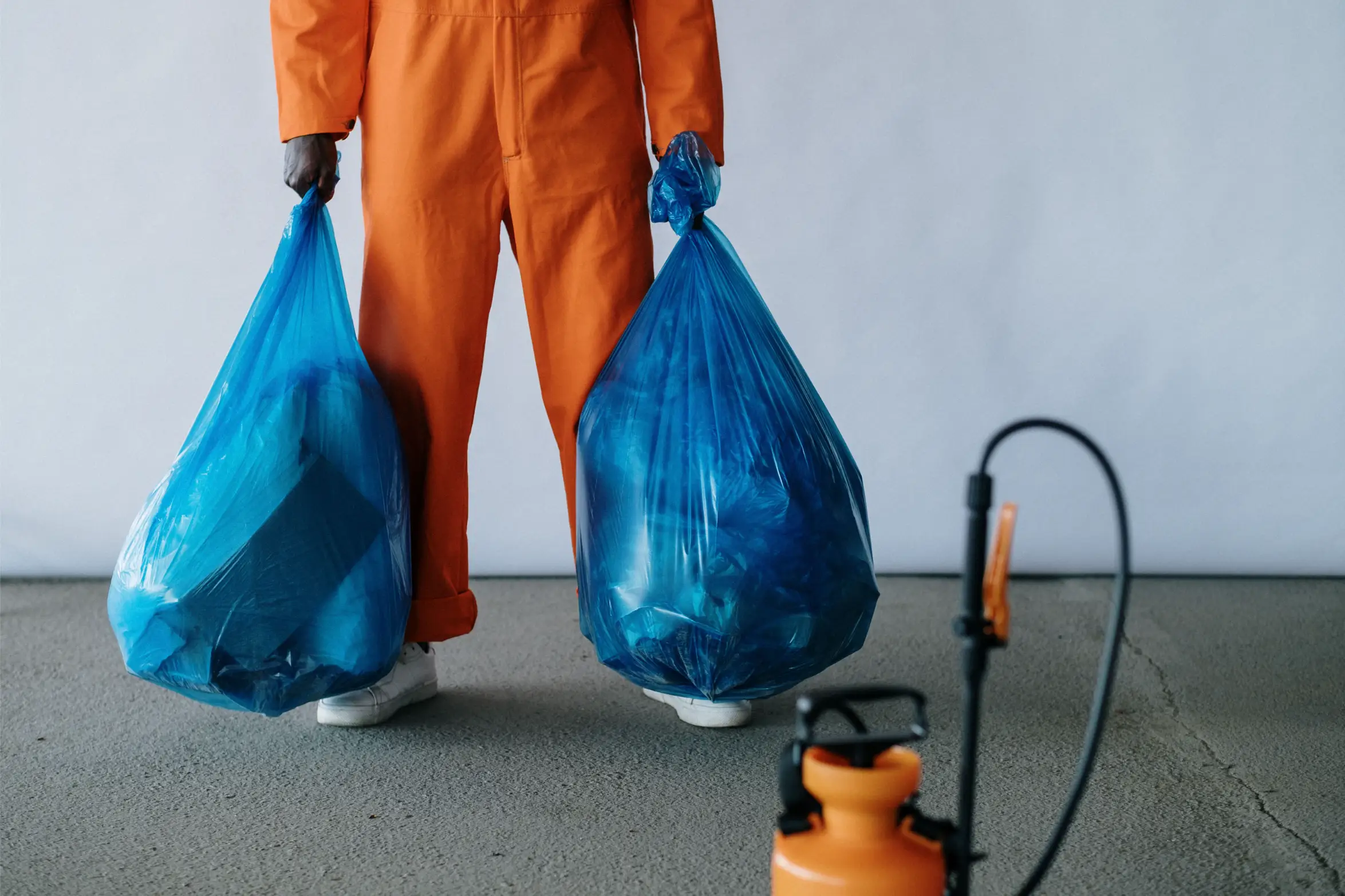 Junk cleaning and removal crew clearing a commercial space in Huntsville, AL